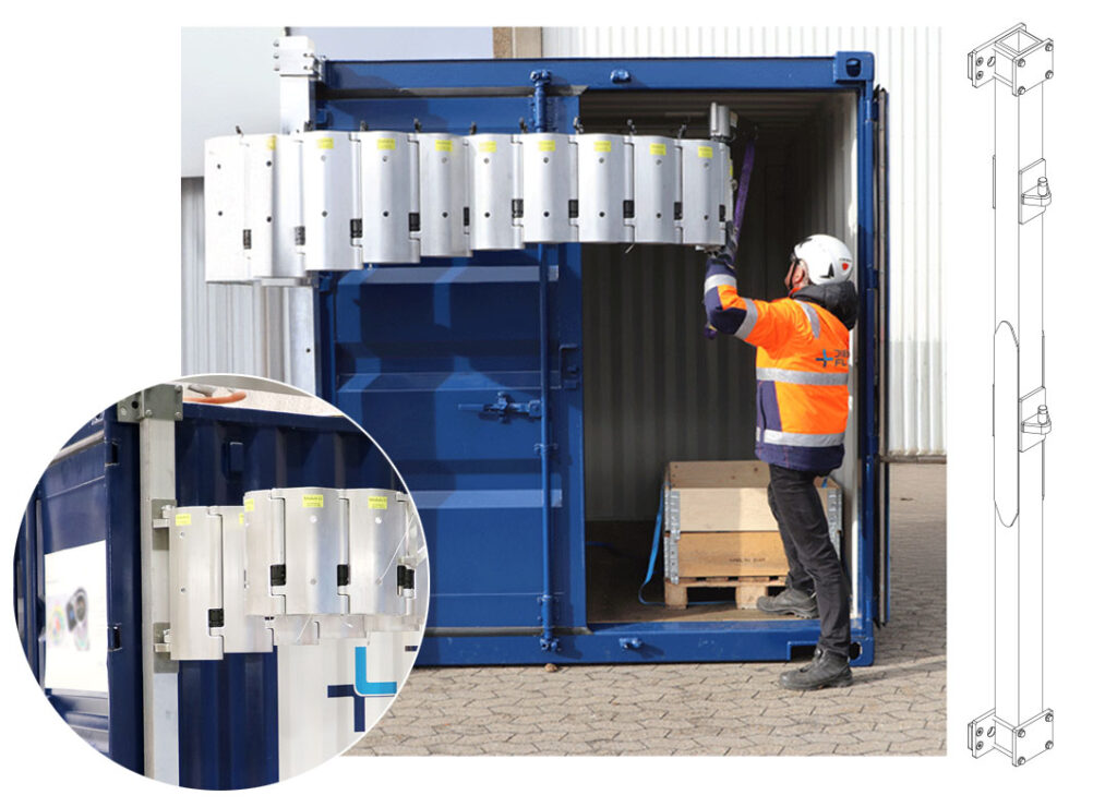 Container Stack Jig Anchor solutions
